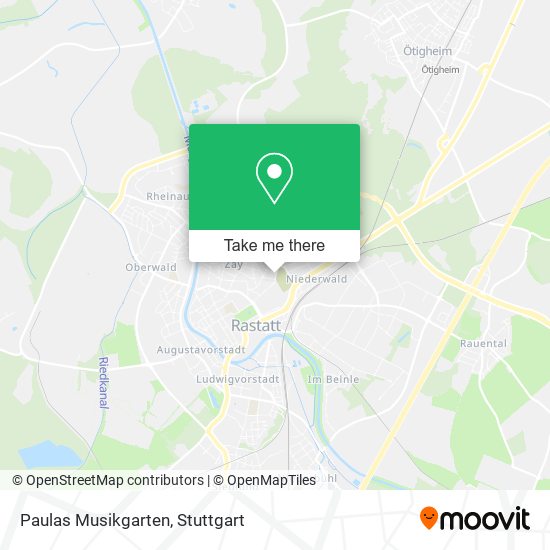 Карта Paulas Musikgarten