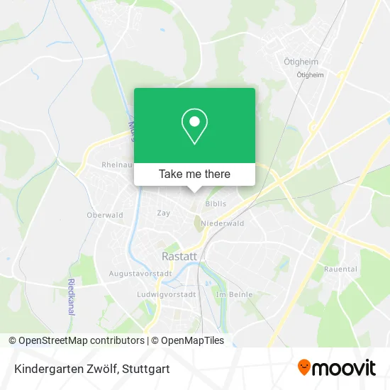 Карта Kindergarten Zwölf