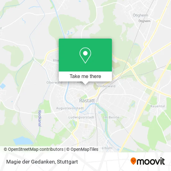 Карта Magie der Gedanken