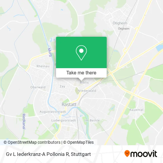 Карта Gv L Iederkranz-A Pollonia R