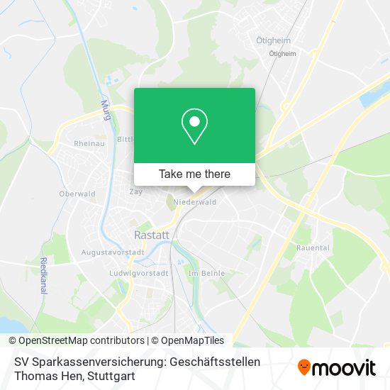 SV Sparkassenversicherung: Geschäftsstellen Thomas Hen map