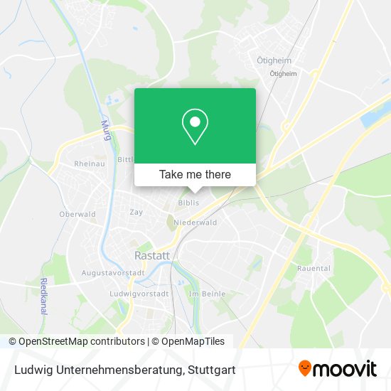 Ludwig Unternehmensberatung map