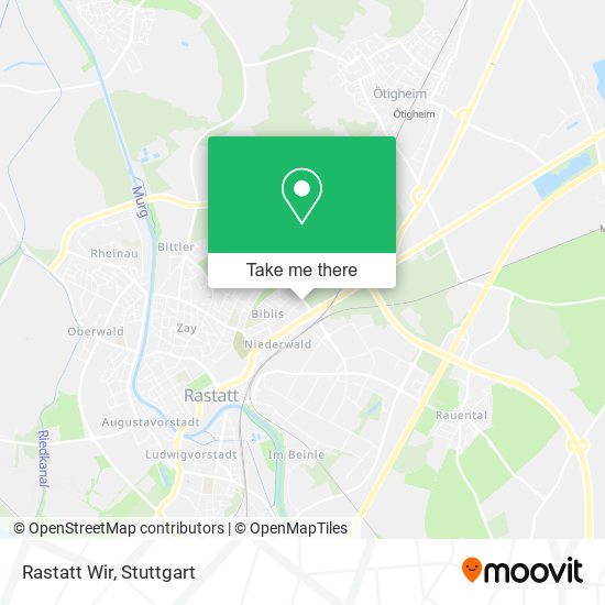 Rastatt Wir map