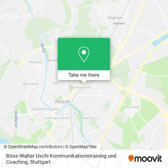 Карта Böss-Walter Uschi Kommunikationstraining und Coaching