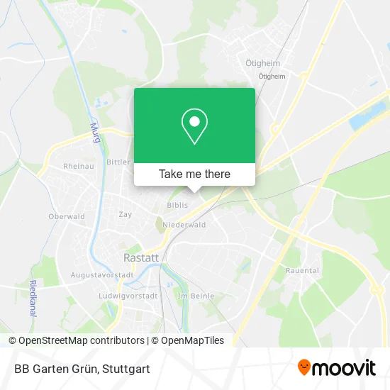 Карта BB Garten Grün