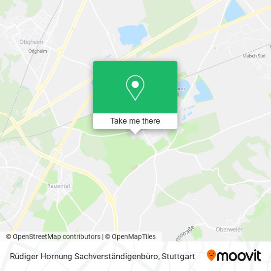 Карта Rüdiger Hornung Sachverständigenbüro