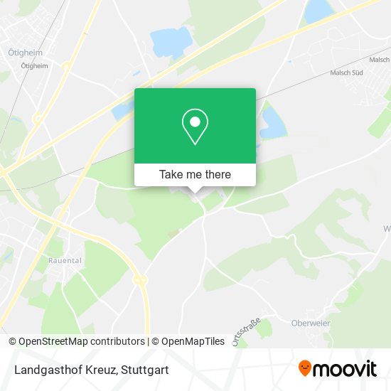 Landgasthof Kreuz map