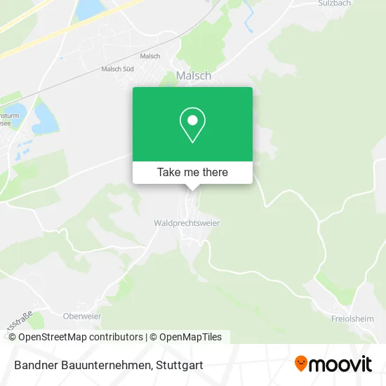 Карта Bandner Bauunternehmen