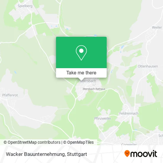 Карта Wacker Bauunternehmung