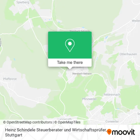 Карта Heinz Schindele Steuerberater und Wirtschaftsprüfer