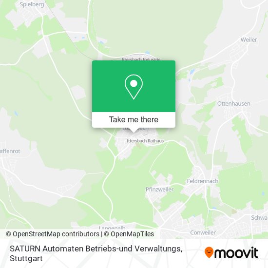 Карта SATURN Automaten Betriebs-und Verwaltungs