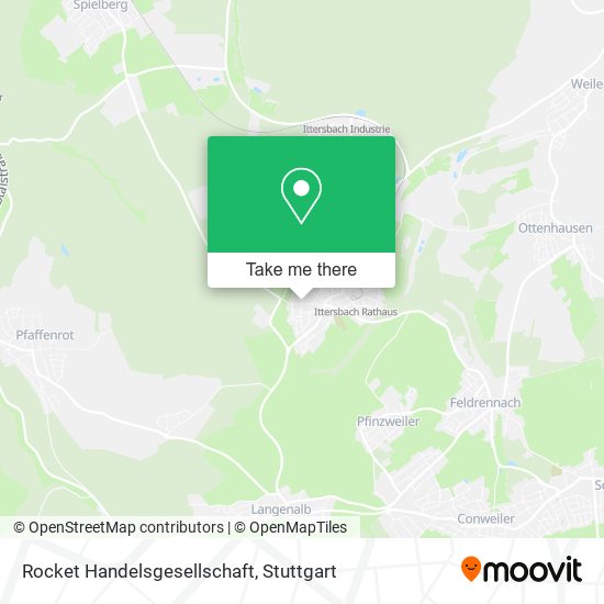 Rocket Handelsgesellschaft map