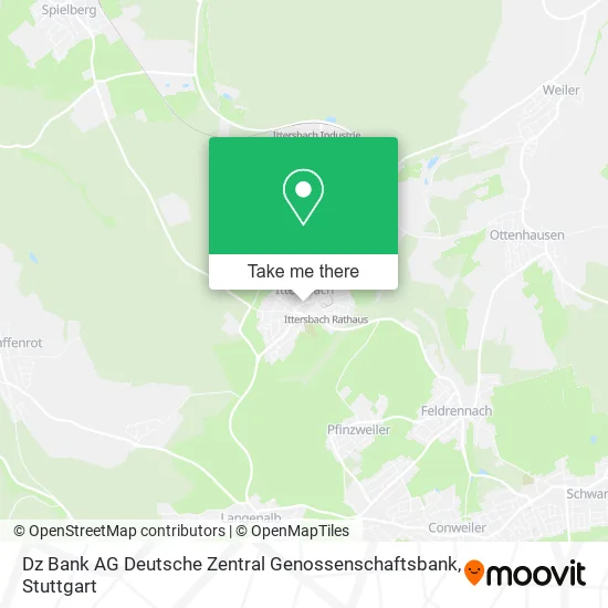 Карта Dz Bank AG Deutsche Zentral Genossenschaftsbank