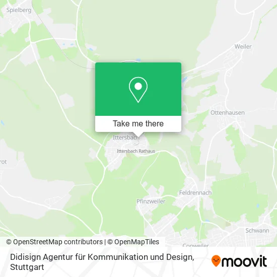 Карта Didisign Agentur für Kommunikation und Design