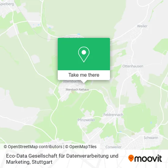Карта Eco-Data Gesellschaft für Datenverarbeitung und Marketing