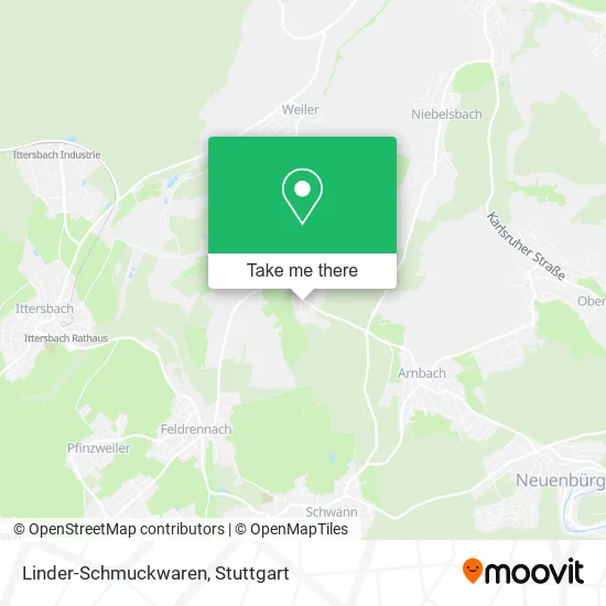 Карта Linder-Schmuckwaren