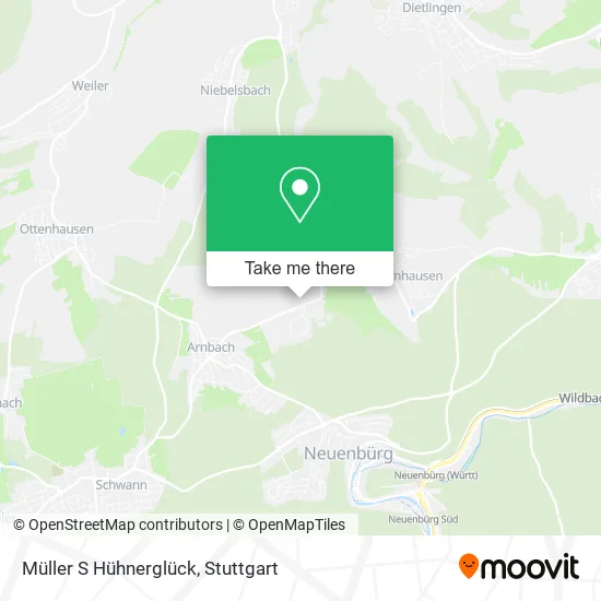 Карта Müller S Hühnerglück