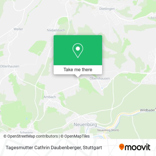 Tagesmutter Cathrin Daubenberger map