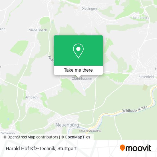 Harald Hof Kfz-Technik map