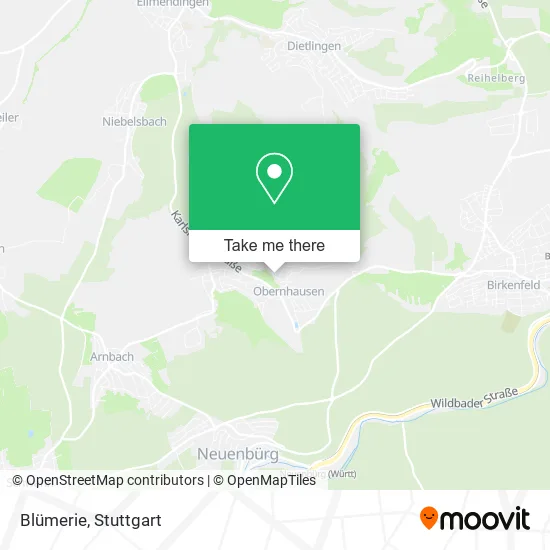 Карта Blümerie