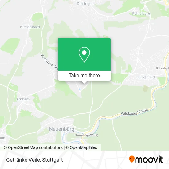 Карта Getränke Veile