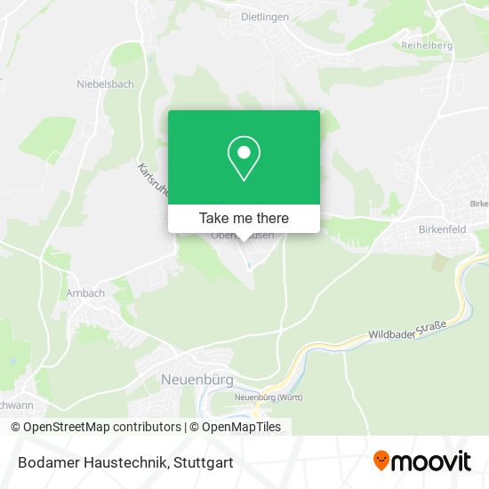 Bodamer Haustechnik map