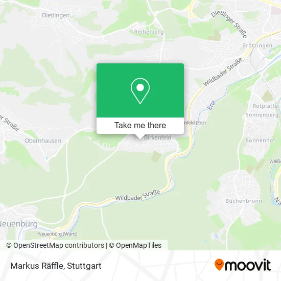 Карта Markus Räffle