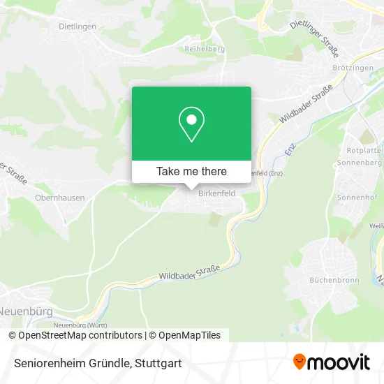 Карта Seniorenheim Gründle