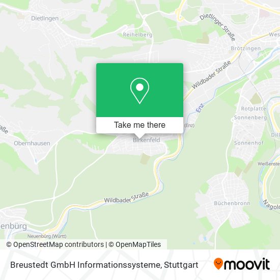 Карта Breustedt GmbH Informationssysteme