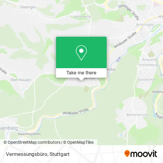 Карта Vermessungsbüro