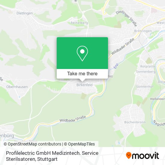Profilelectric GmbH Medizintech. Service Sterilsatoren map