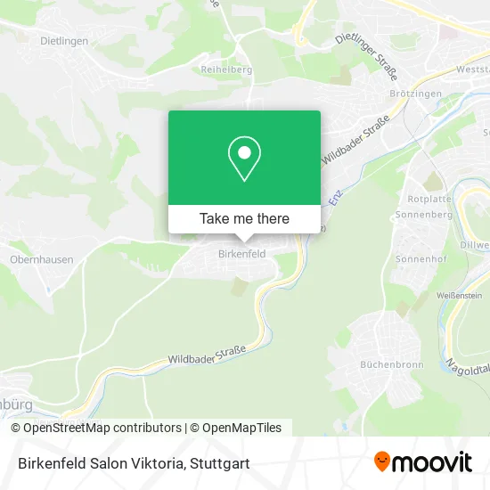 Карта Birkenfeld Salon Viktoria
