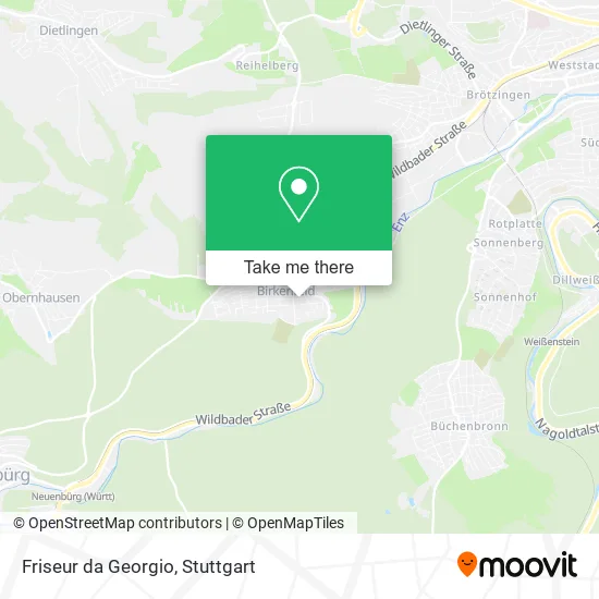 Карта Friseur da Georgio