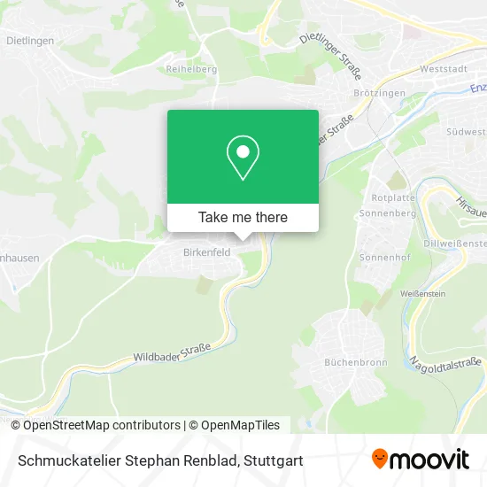 Карта Schmuckatelier Stephan Renblad