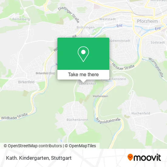 Карта Kath. Kindergarten