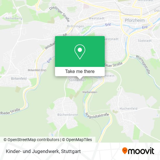 Kinder- und Jugendwerk map