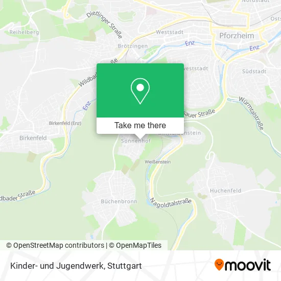Карта Kinder- und Jugendwerk
