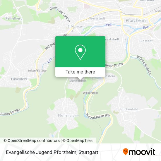 Evangelische Jugend Pforzheim map