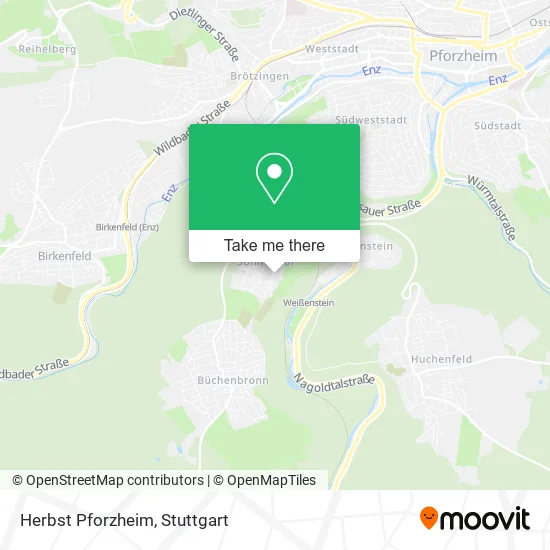 Карта Herbst Pforzheim