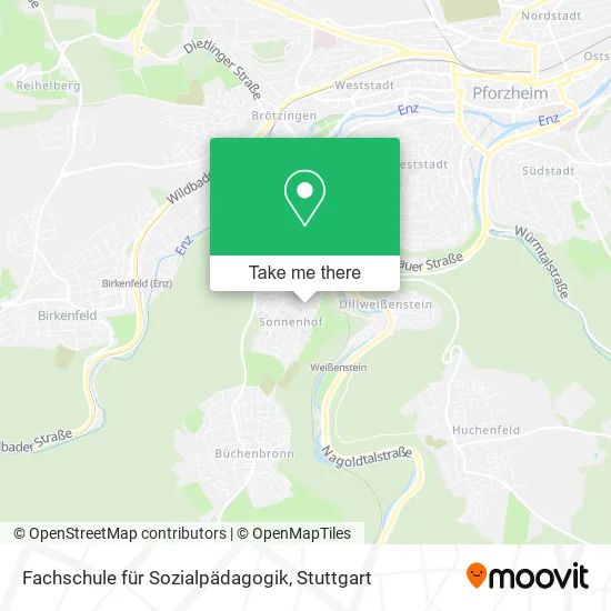 Карта Fachschule für Sozialpädagogik