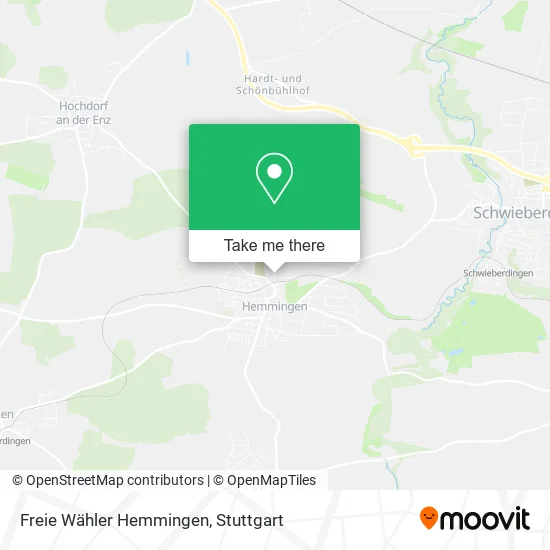 Карта Freie Wähler Hemmingen