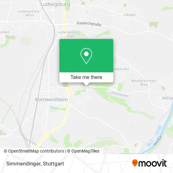 Карта Simmendinger