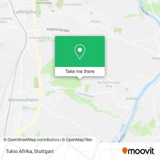 Карта Tukio Afrika