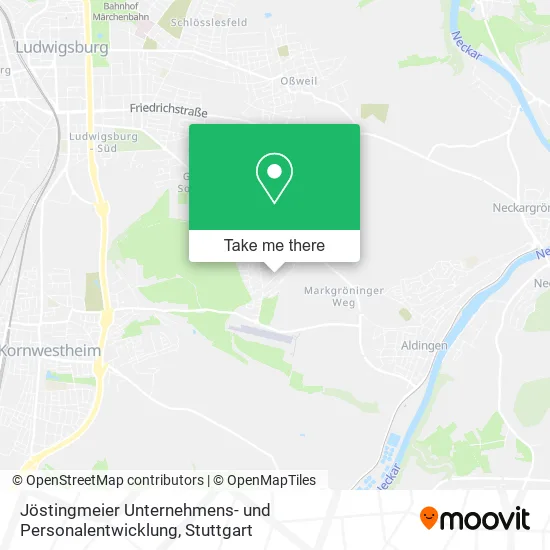 Карта Jöstingmeier Unternehmens- und Personalentwicklung