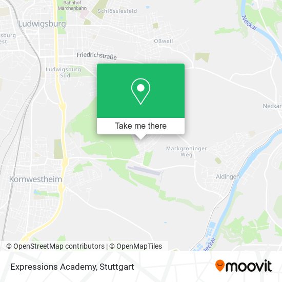 Expressions Academy map