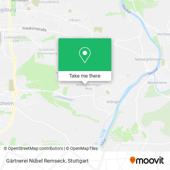 Gärtnerei Nübel Remseck map