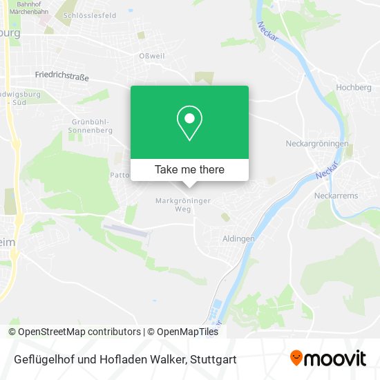 Geflügelhof und Hofladen Walker map