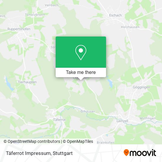 Täferrot Impressum map