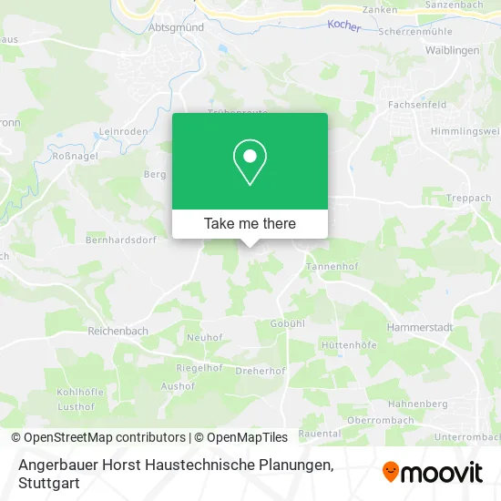 Карта Angerbauer Horst Haustechnische Planungen