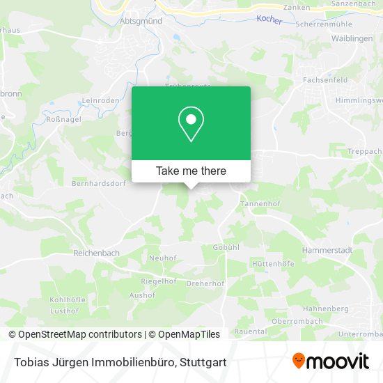 Tobias Jürgen Immobilienbüro map